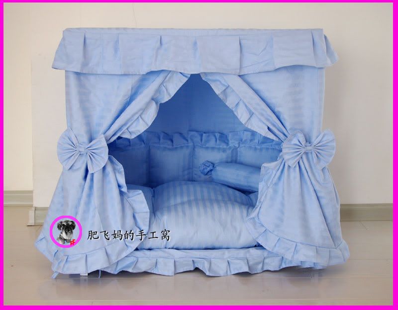 Handmade Princess Pet Dog Cat Bed House + 1 Candy Pillow eBay